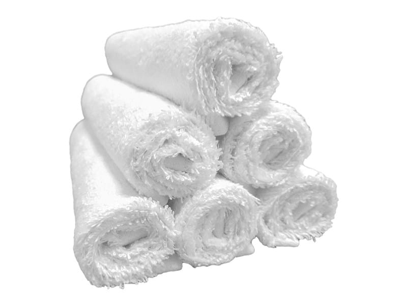 Tresor & Co Millenium Face Cloth, White, 5/pk