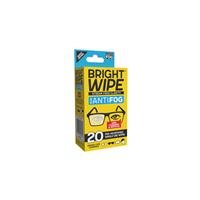 Brightwipe Lens Cleaning Antifog Wipes 20 Pack