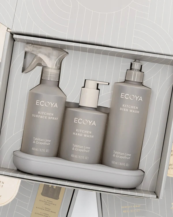 Ecoya Kitchen Tahitian Lime & Grapefruit Kitchen Set