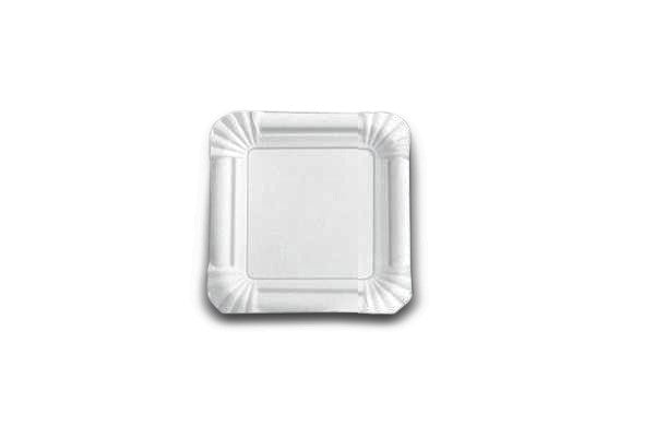 Geneva Square Disposable Plate, 50pk