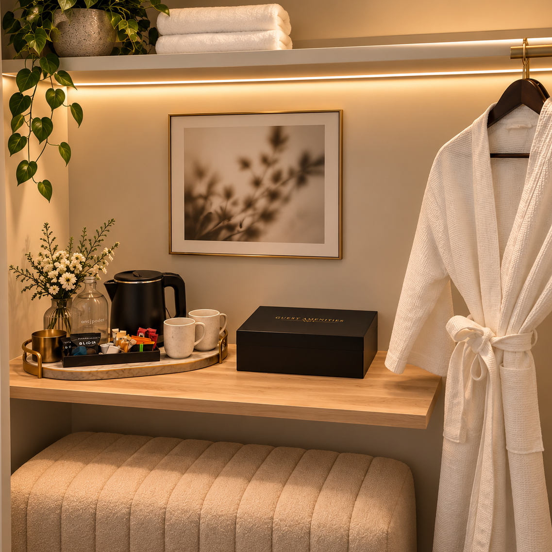A. The Ultimate Guest Amenities Box NEW!!!