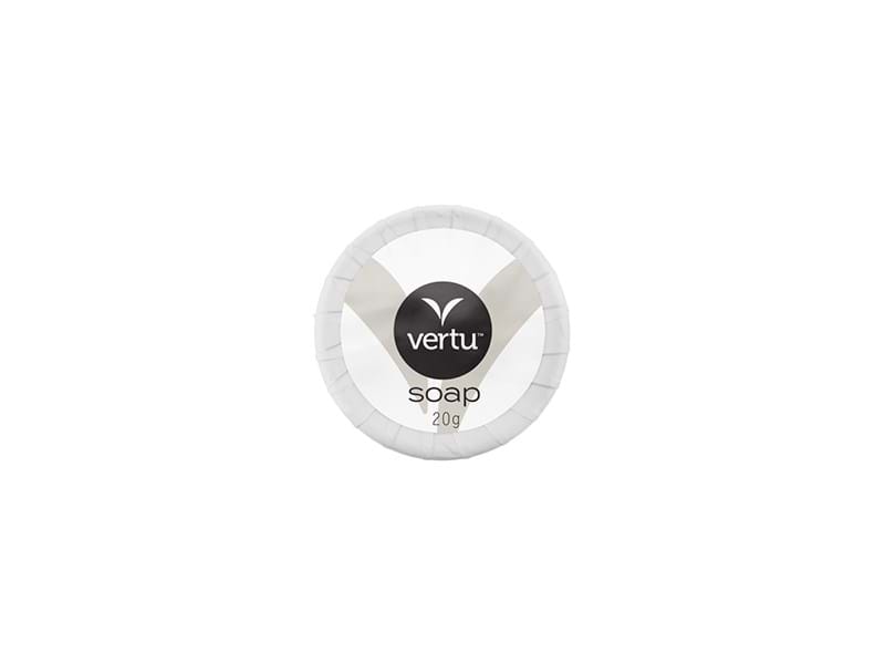 Vertu Pleat Wrapped Soap, 20g, 20/pk