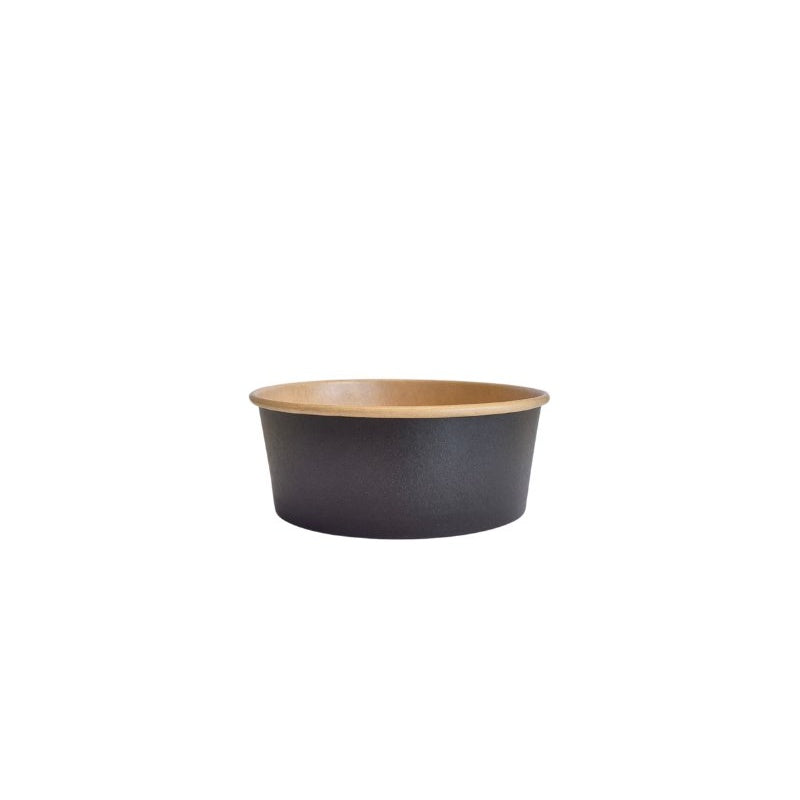 Disposable Black Noir Bowls, 50pk