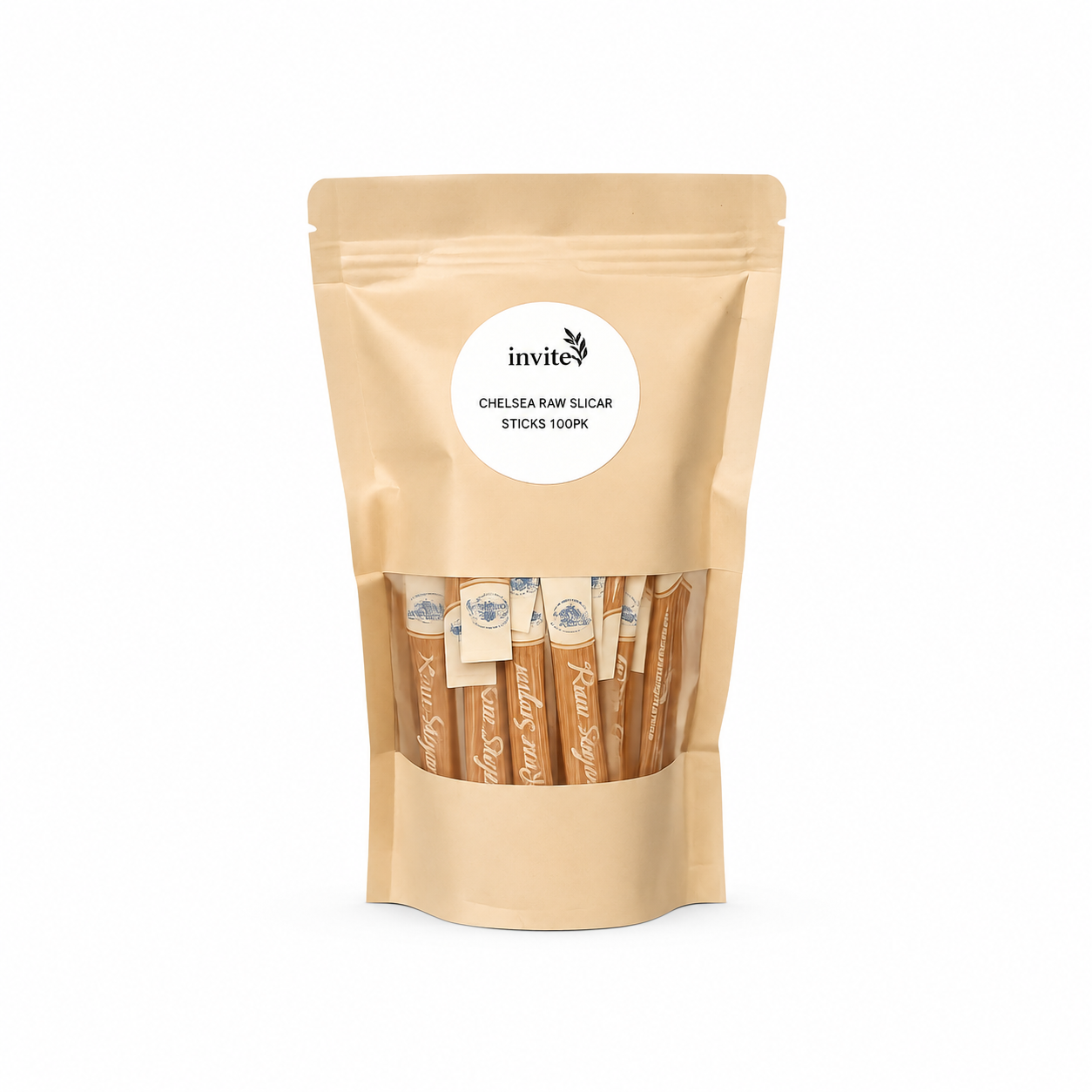 Chelsea Raw Sugar Sticks, 100pk