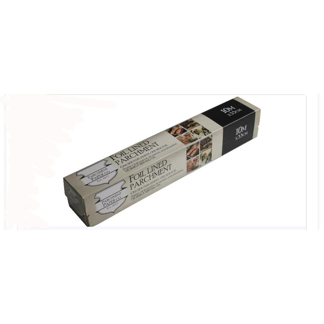 Foil Lined Parchment Paper, 10m x 33cm