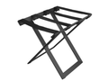 JVD Folding Luggage Rack, Black