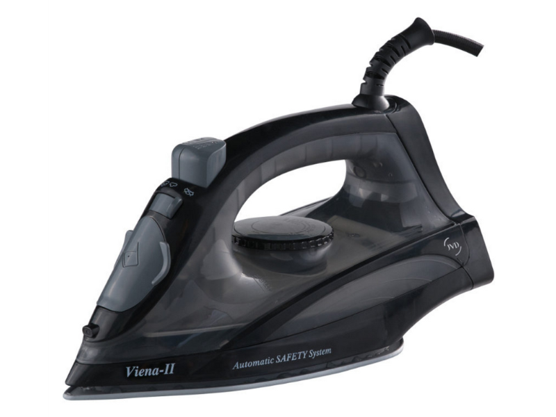 Viena Steam/Dry Iron, 1400W, Matte Black