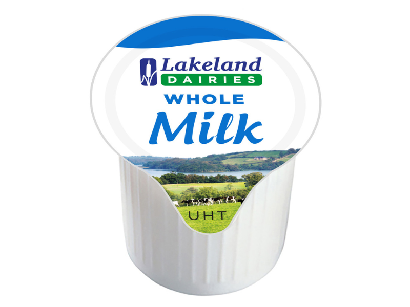 UHT Milk Pottles, 12ml, 20pk